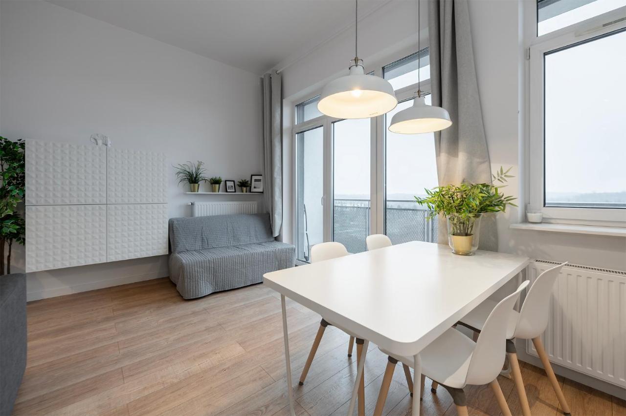 Penthouse With A View Of Lodz & Free Parking Lódź Exterior foto