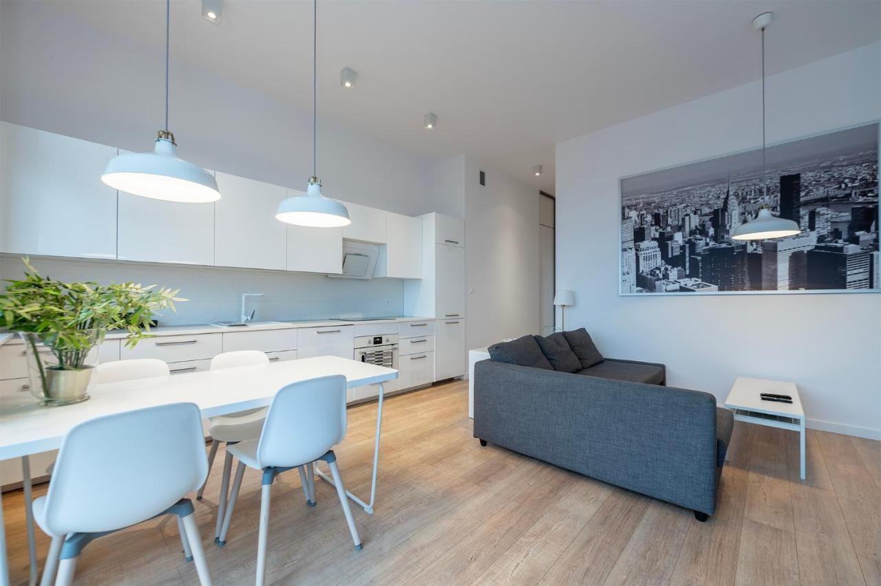 Penthouse With A View Of Lodz & Free Parking Lódź Exterior foto