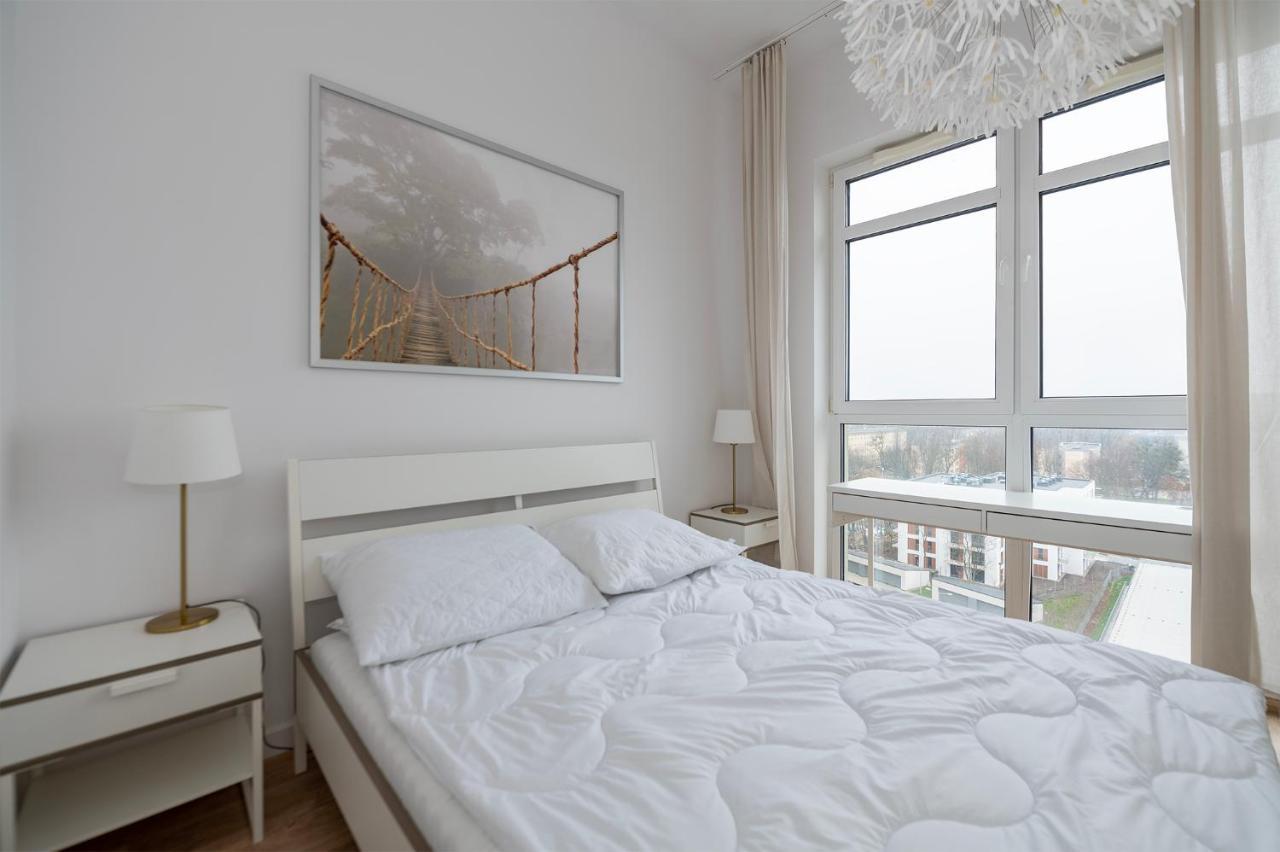 Penthouse With A View Of Lodz & Free Parking Lódź Exterior foto